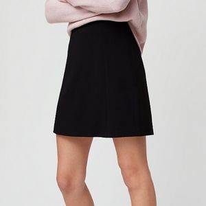 Aritzia Babaton Hopper Skirt Black